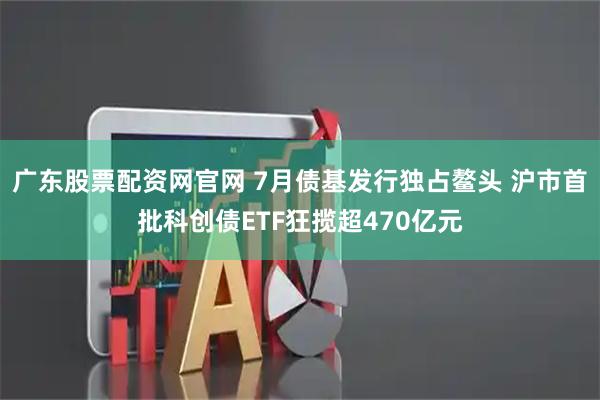 广东股票配资网官网 7月债基发行独占鳌头 沪市首批科创债ETF狂揽超470亿元